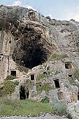 Necropolis of Pantalica - rock-hewn dwellings 